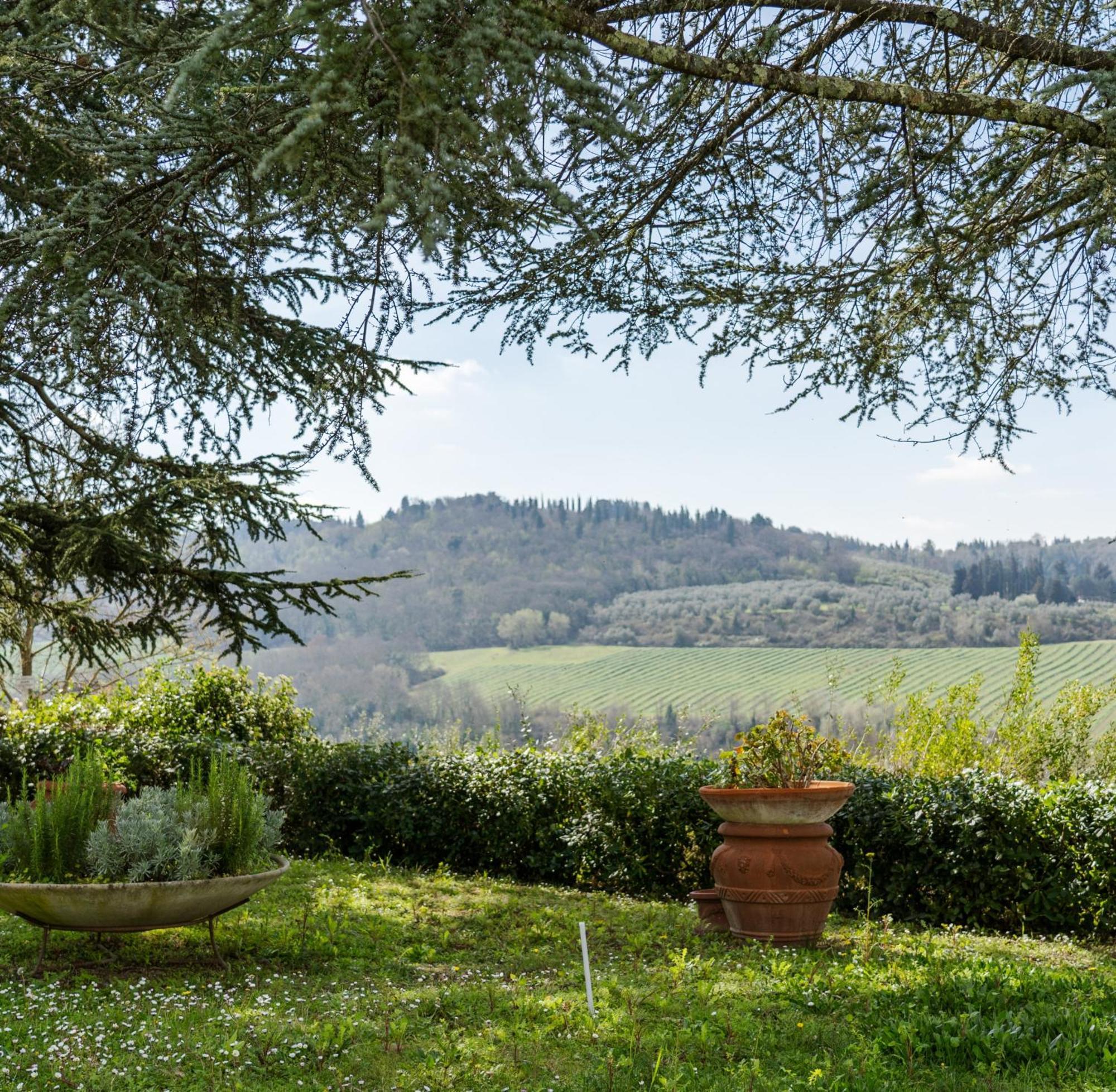 Вилла I Casciani Монтеспертоли Экстерьер фото
